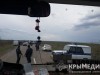 МВД Крыма развернуло новый блокпост на выезде с полуострова (фото)
