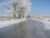 В Симферополе проверяют дороги в мороз