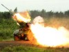 Российская армия развернула ракетные системы и самоходки на границе Крыма