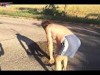 Крымчане начали ремонтировать дороги сами (видео)