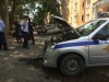 В центре Симферополя авто полиции попало в ДТП (фото)