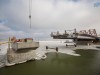 Начато сооружение морской части Крымского моста (фото)