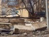 В Севастополе стена упала на теплотрассу (фото)