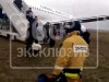 Самолет в аэропорту Симферополя выехал с ВПП (видео)