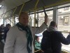 Крымские министры поехали на работу на троллейбусах (фото)