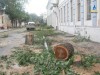 В Симферополе начали очищать южный въезд в город