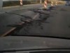 Под Симферополем за сутки развалилась новая дорога (видео)