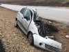 На крымской трассе авто разорвало пополам (фото)