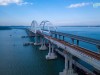 На Крымском мосту полностью уложили первый железнодорожный путь