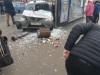 В Симферополе авто протаранило остановку на главной площади (фото)