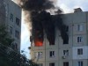 В Керчи мощный пожар в многоэтажке после взрыва (фото+видео)