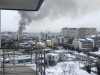 Над Севастополем поднялся столб дыма из-за списанного боевого корабля (фото)