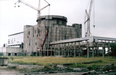 Недостроенная АЭС в Ленино (Крым) Фото: gate.crimea.ua