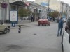 В Симферополе пешеходная зона вновь открыта для машин - сломался шлагбаум