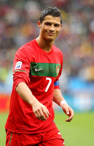 На сегодня - главная звезда португальцев Кришитано Роналдо. Фото fotonews.com.ua
