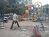 В Симферополе детские площадки находятся в запущенном состоянии