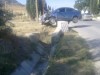 В Крыму пьяный водитель "забросил" иномарку на парапет