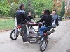 В Симферополе появился шестиместный велосипед