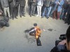 В Симферополе сожгли чучело крымскотатарского лидера