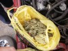 В Крыму водитель пытался провести наркотики как запасное колесо