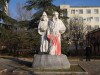 В Симферополе краской и пловом осквернили памятник художнику