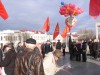 В Симферополе в небо выпустили герб СССР на шариках
