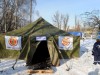 В парках Крыма установят палатки с обогревом и едой для бомжей