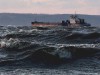 В Крыму из-за шторма в Керченском проливе остановилось движение судов
