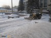 Мэрию Симферополя из-под снега откапывают трактором