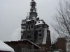 В Архангельске сгорело самое высокое деревянное здание в мире