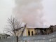В Симферополе большой пожар в центре города