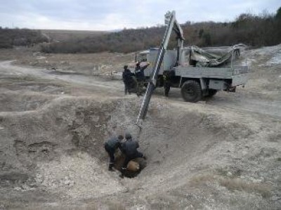 В Крыму уничтожали бомбу