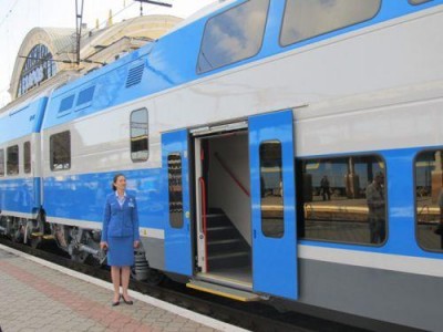 В Крым поездут двухэтажные поезда