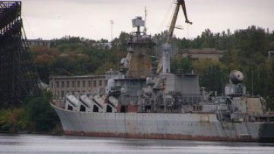Россия хочет достроить свой крейсер Украина