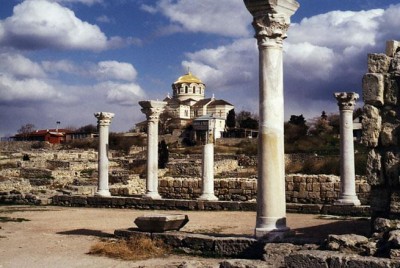 В Херсонесе задержали вандалов (фото из интернета)