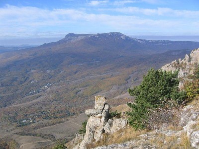 В крымских горах спасли туристов