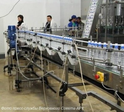 В Крыму начато производство питьевой воды