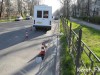 В Керчи маршрутка сбила дворника (видео)