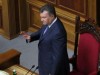 Янукович пришел в Раду, чтобы помолчать