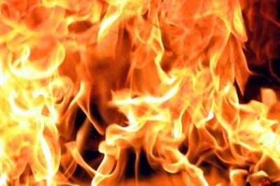 В Харькове сожгли девушку