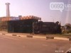 В Севастополе на остановку вылетел и перевернулся джип (фото+видео)