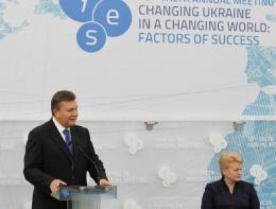 Янукович в Ялте рассказал о стремлении в Европу