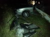 В Крыму отбойник сделал "шашлык" из иномарки (фото)