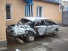 Поезд в Крыму превратил ВАЗ в груду металлолома (фото)