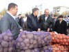 Вице-премьер Крыма на ярмарке купил лука и картошки (фото)