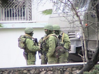 Крымских пограничников опять атаковали