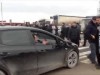 Дальнобойщики закрыли проезд к Керченской переправе (видео)