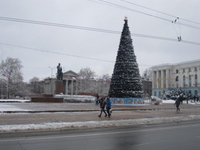 Площадь Ленина в Симферополе