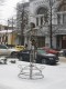 Все скульптуры в Симферполе заносит снег