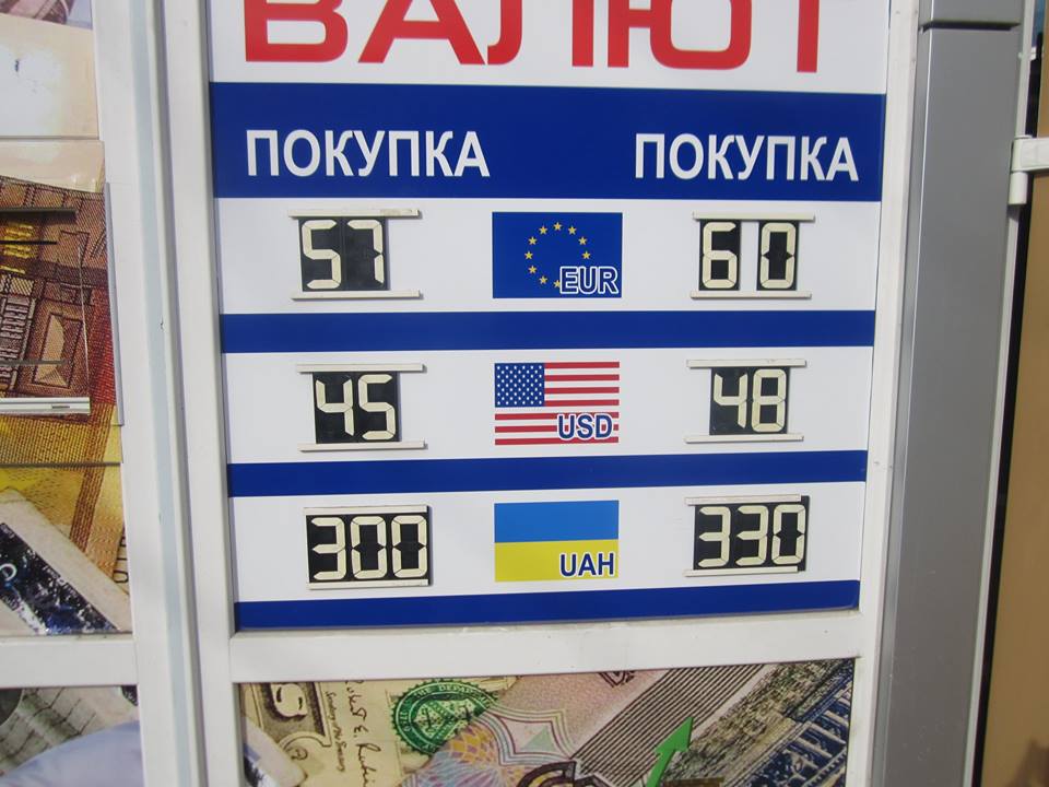 Курс валют в Симферополе 11 ноября 2014